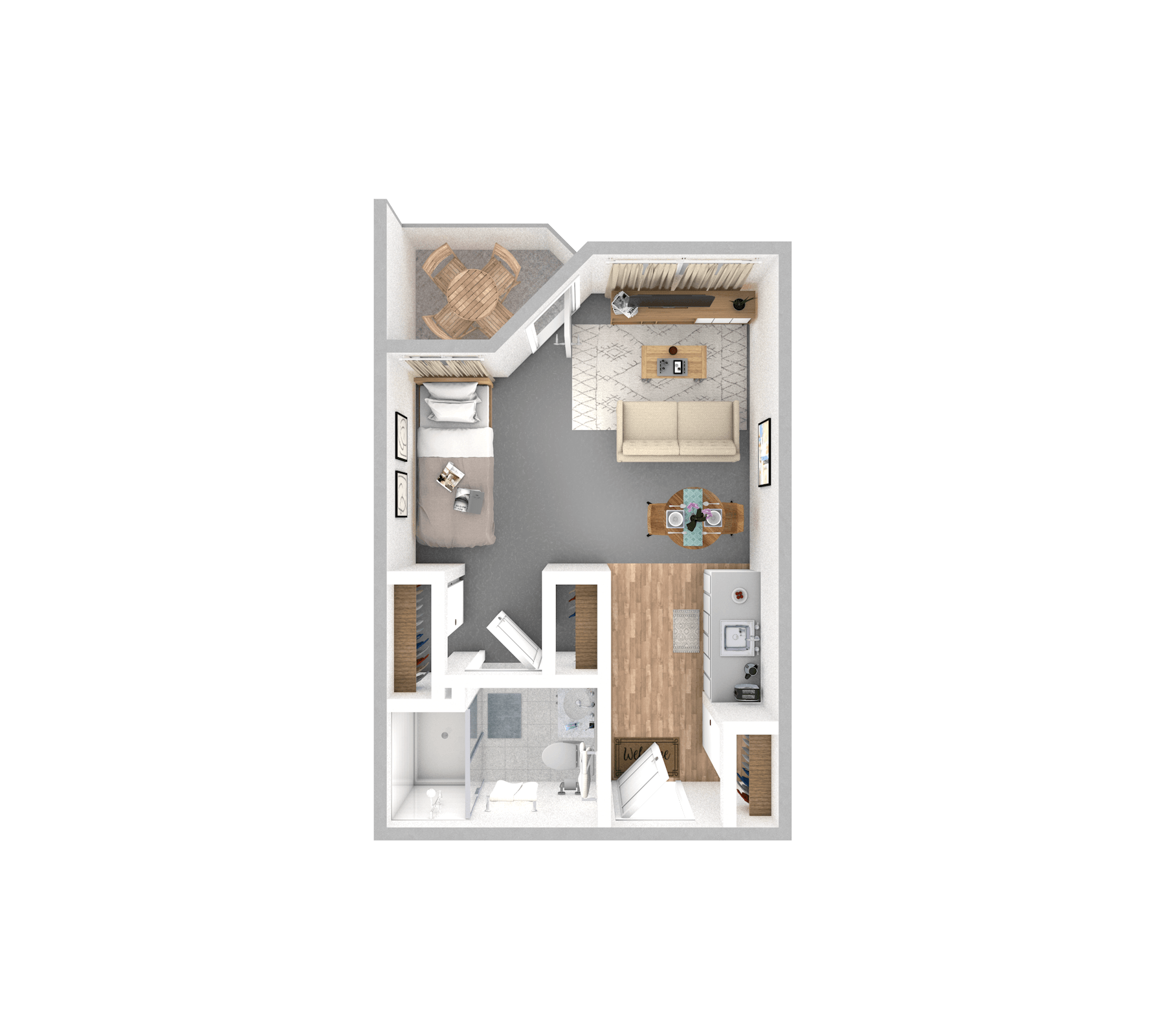 Suite | One Bathroom