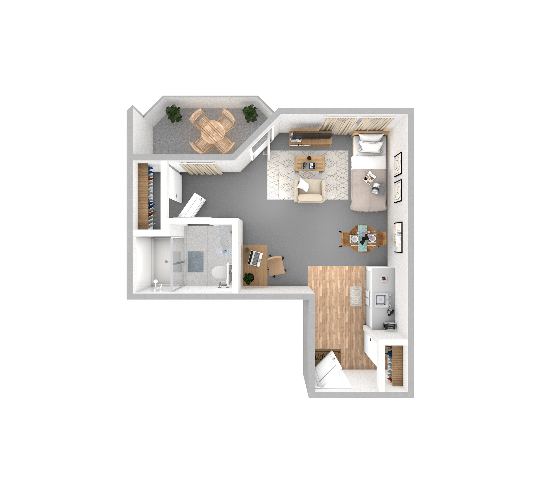 Suite | One Bathroom