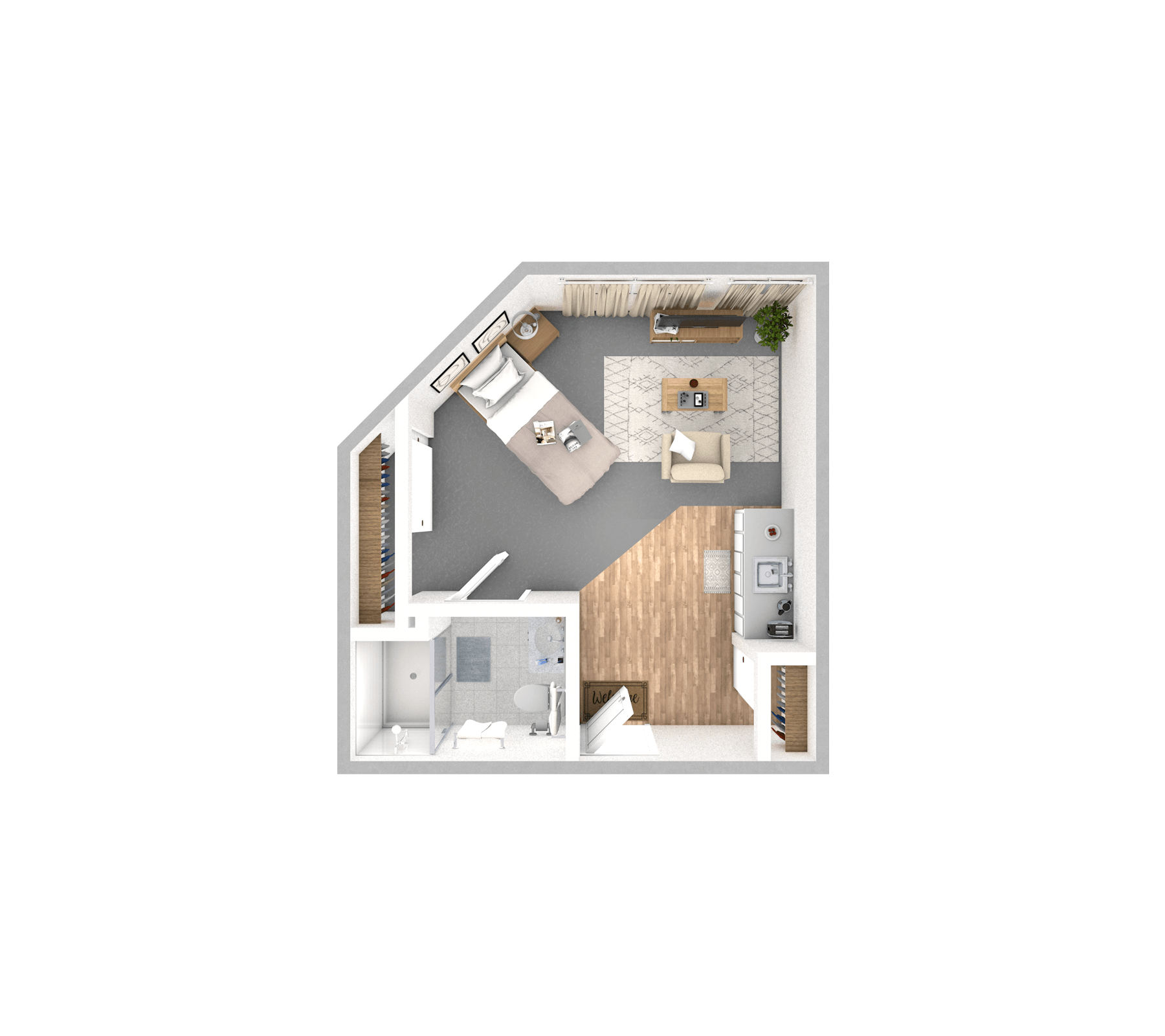 Suite | One Bathroom