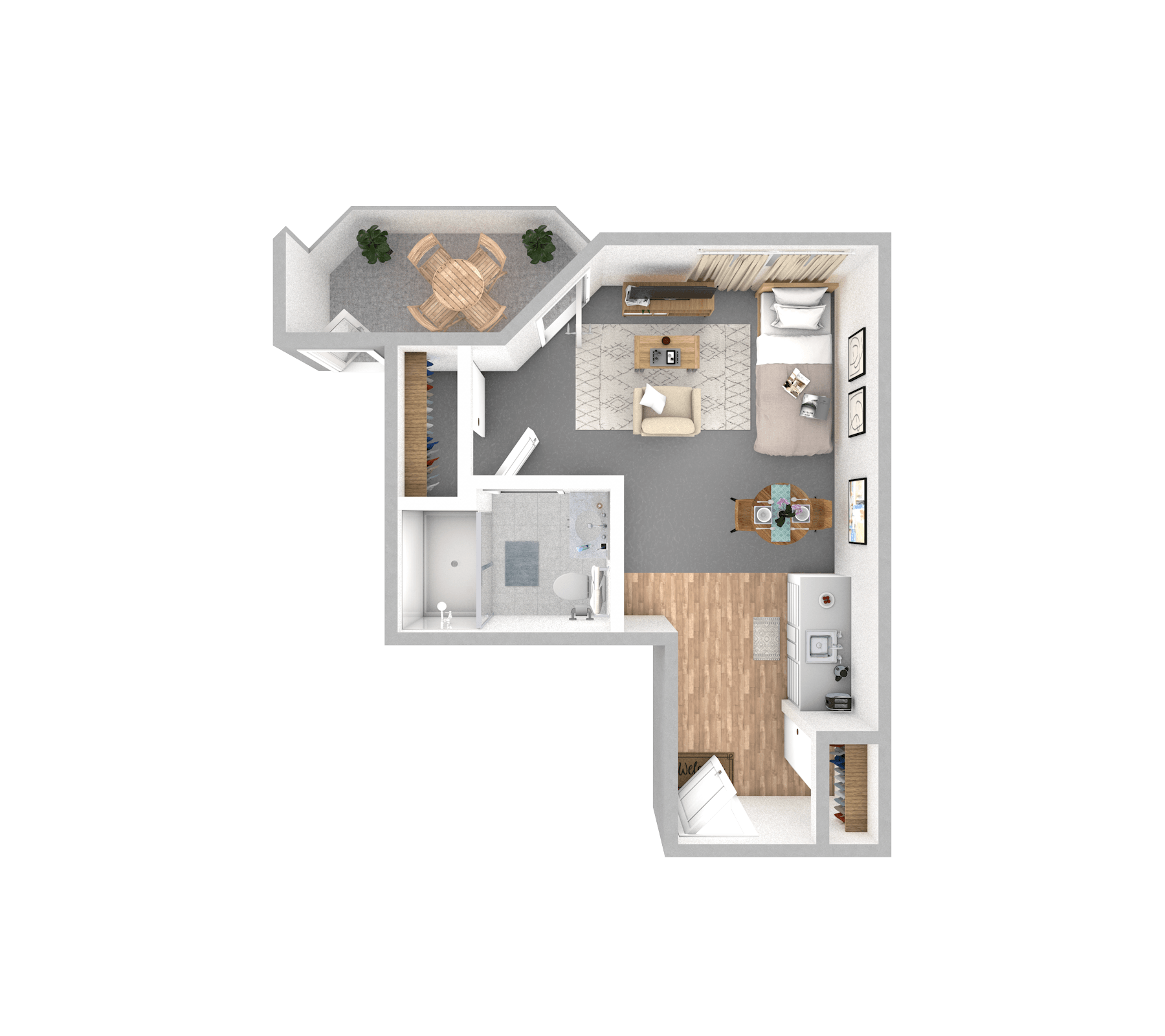 Suite | One Bathroom