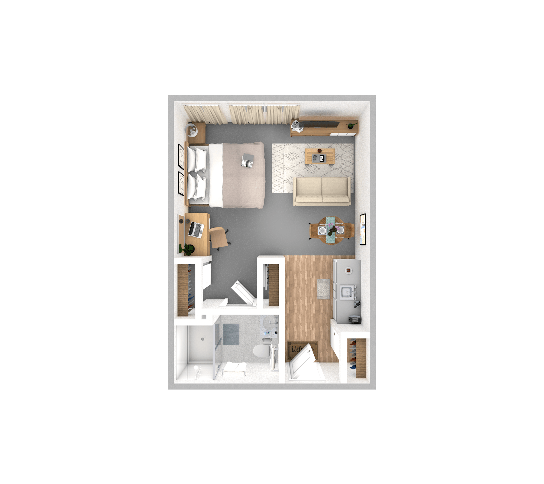 Suite | One Bathroom